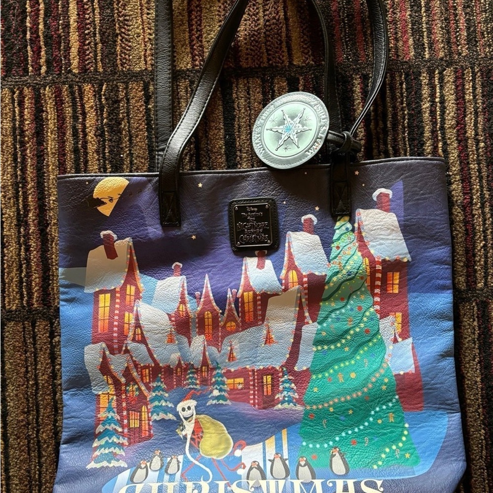 Nightmare Before Christmas Tote Bag